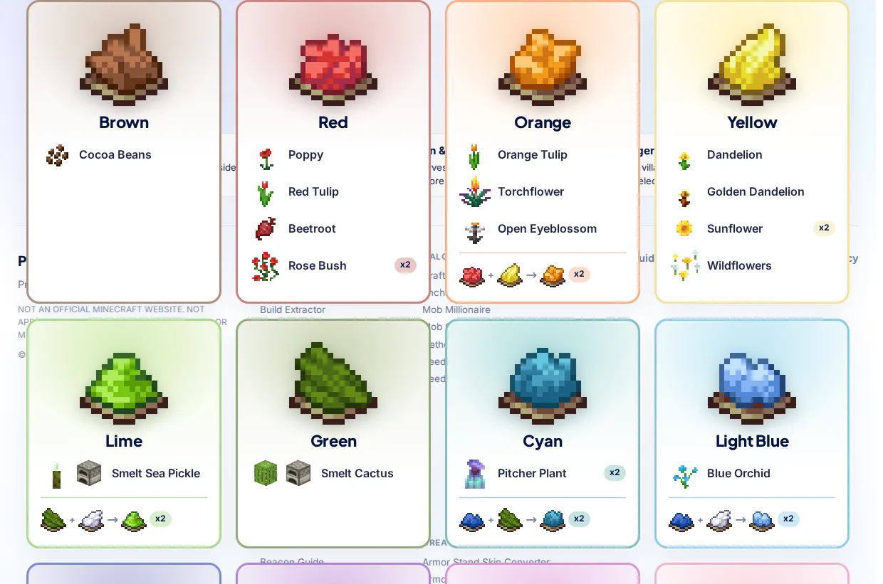 Dye Guide screenshot