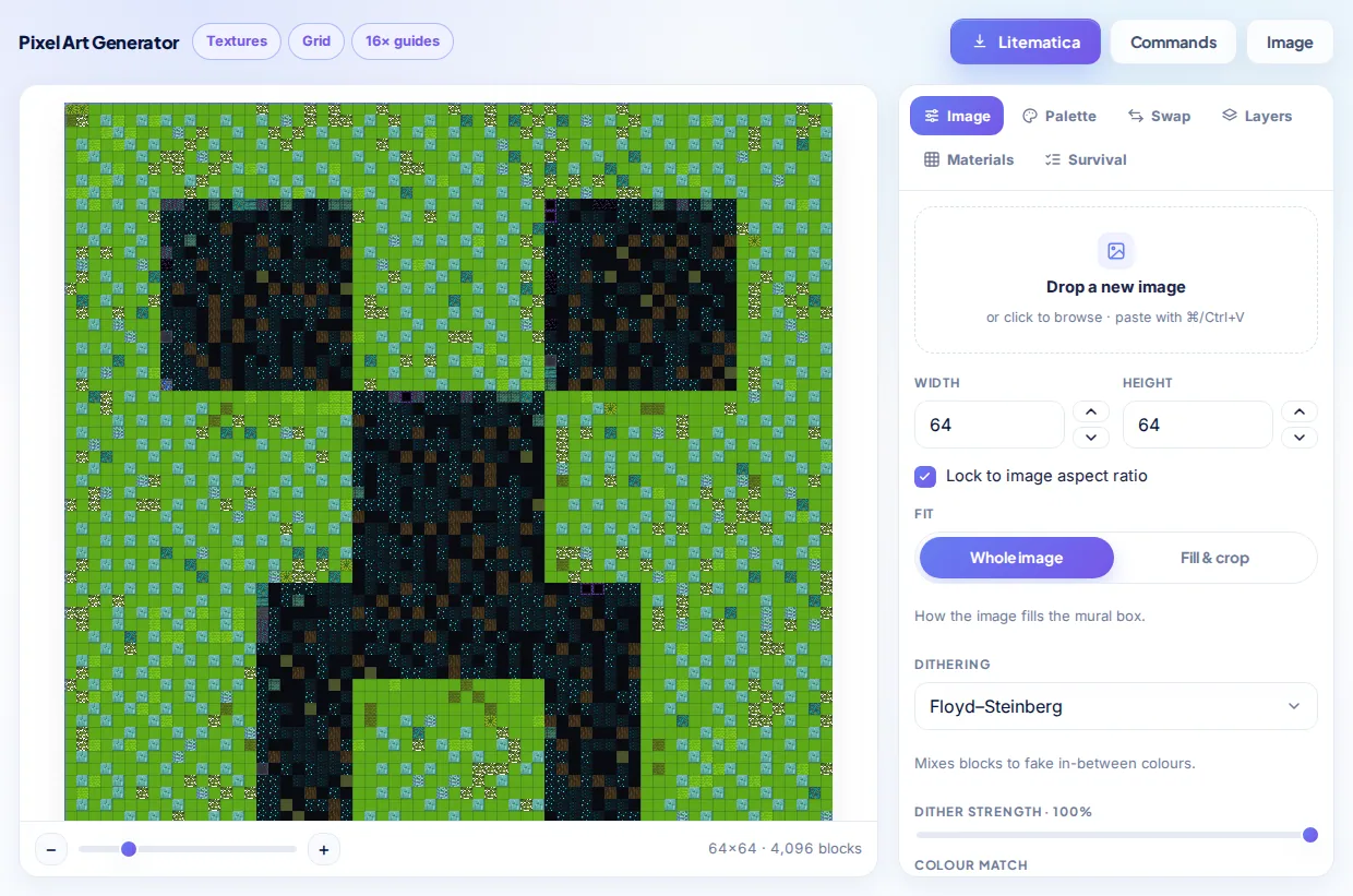 Pixel Art Generator screenshot